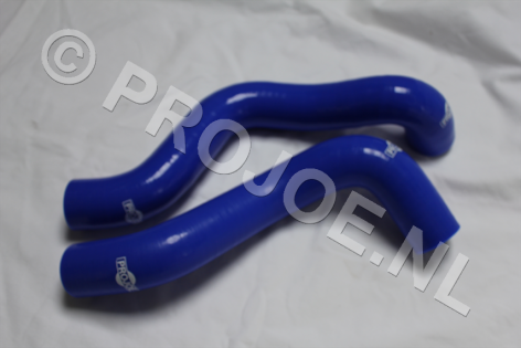 Silicone radiator cooling hoses 8V - blue